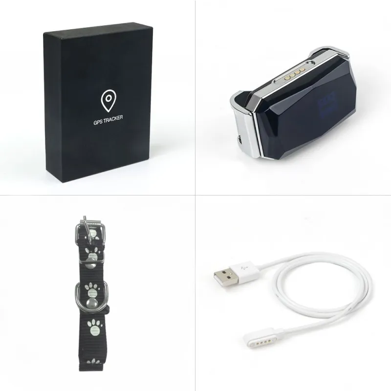 Traceur Gps Rechargeable Pour Chiens Avec Collier Et Usb – Image 6