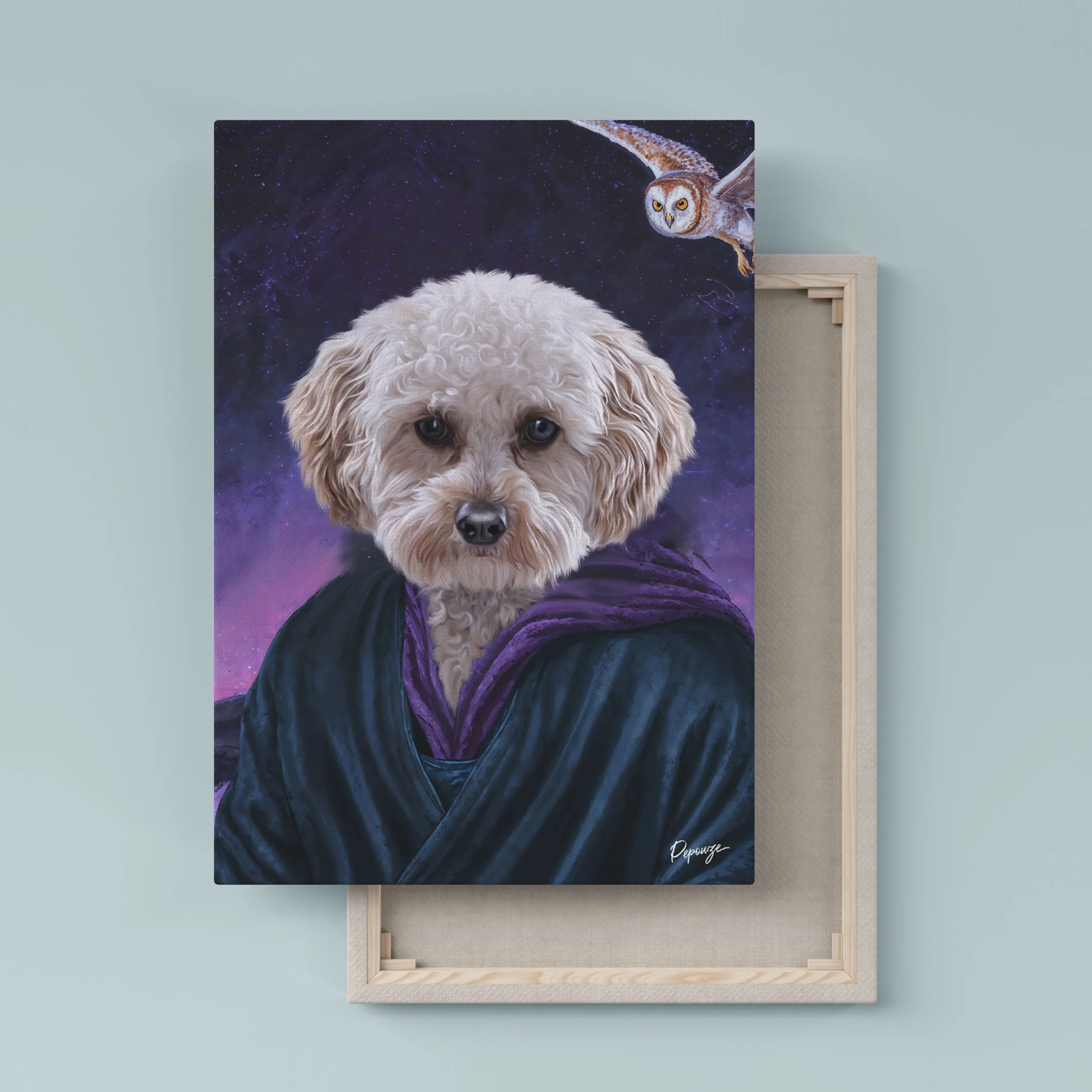 L'Enchanteur - Portrait personnalisé Animal - Style Magicien 🪄 – Image 3