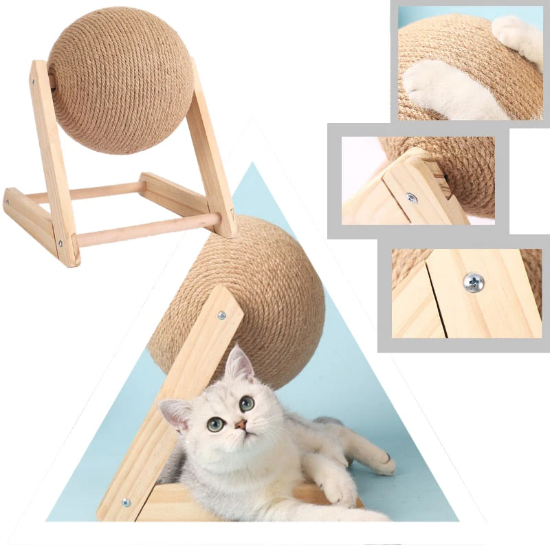 Griffoir Boule En Sisal Pour Chats – Image 4