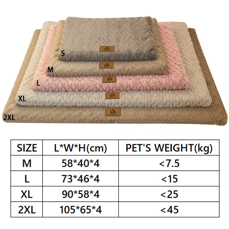 Lit Orthopédique pour Chiens - Tapis Moelleux pour Chiens et Chats – Image 3