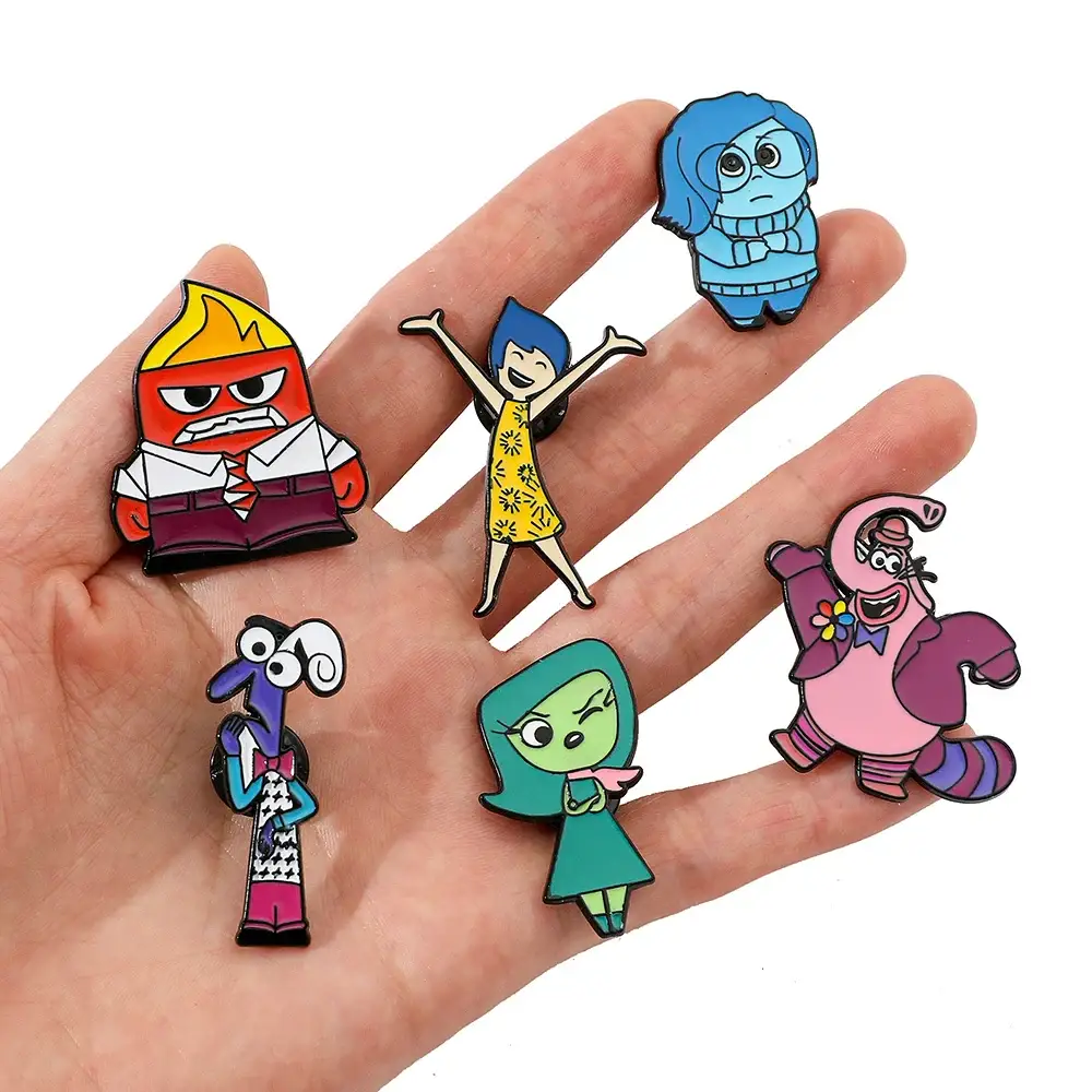 Broches Pin's Vice Versa Lot 6 Pcs