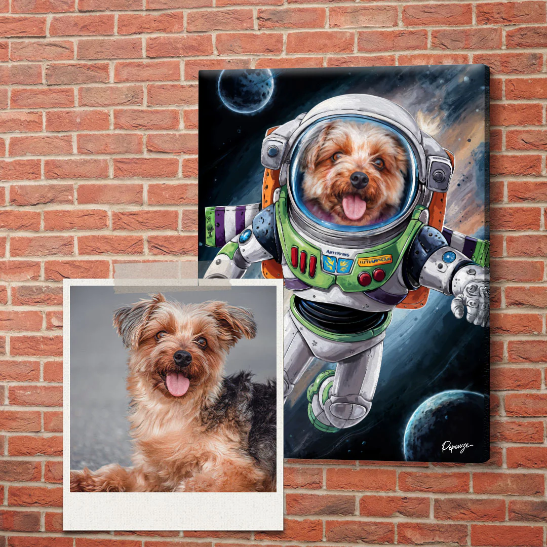 Buzz L'Éclair - Portrait personnalisé Animal - Style Toy Story 🦸 – Image 2