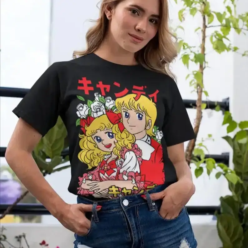 T-shirt Anime Candy Unisexe – Image 4