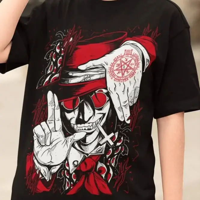 T-shirt Coton Alucard Hellsing Ultimate – Image 3